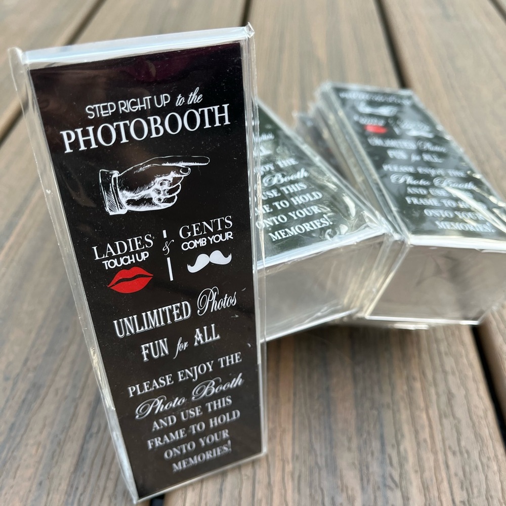 Photobooth strip picture frames